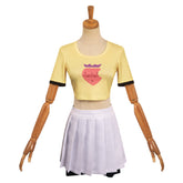 Anime Oshi no Ko Arima Kana Gelbes Erdbeer-Set Halloween Karneval Outfits Cosplay Kostüm